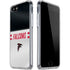 NFL Atlanta Falcons White Striped iPhone SE (2nd & 3rd Gen) Clear Case