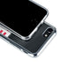 NFL Atlanta Falcons White Striped iPhone SE (2nd & 3rd Gen) Clear Case