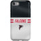 NFL Atlanta Falcons White Striped iPhone SE (2nd & 3rd Gen) Pro Case