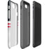 NFL Atlanta Falcons White Striped iPhone SE (2nd & 3rd Gen) Pro Case