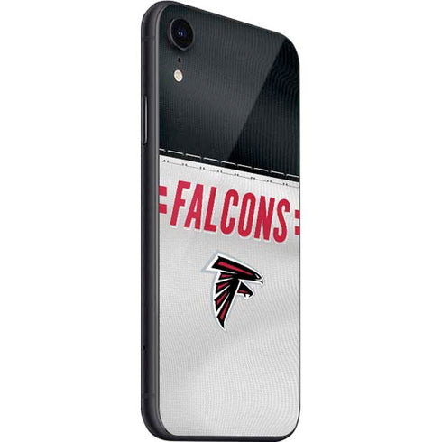 NFL Atlanta Falcons White Striped iPhone SE (2nd & 3rd Gen) Skin