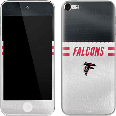 NFL Atlanta Falcons White Striped Apple iPod Skin