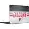 NFL Atlanta Falcons White Striped MacBook Air 15 in (2023) Skin