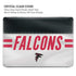 NFL Atlanta Falcons White Striped MacBook Pro 16in (2019-20) Case plus Skin