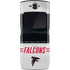 NFL Atlanta Falcons White Striped Motorola RAZR Skin