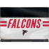 NFL Atlanta Falcons White Striped MSI GS65 Stealth Laptop Skin