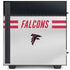 NFL Atlanta Falcons White Striped NZXT H510 Compact ATX Mid-Tower Case Skin