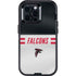 NFL Atlanta Falcons White Striped Otterbox Defender iPhone Skin