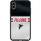 NFL Atlanta Falcons White Striped Otterbox Symmetry iPhone Skin