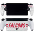 NFL Atlanta Falcons White Striped PlayStation Portal Remote Player Skin