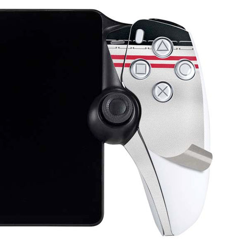 NFL Atlanta Falcons White Striped PlayStation Portal Remote Player Skin
