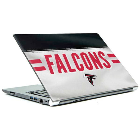 NFL Atlanta Falcons White Striped Portege Z30t/Z30t-A Skin