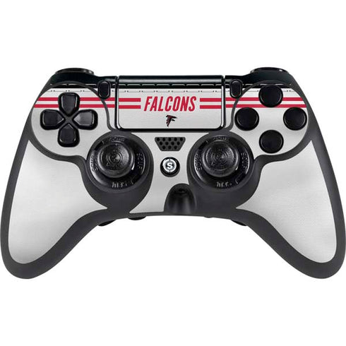 NFL Atlanta Falcons White Striped PS4/PC SCUF Impact Controller Skin