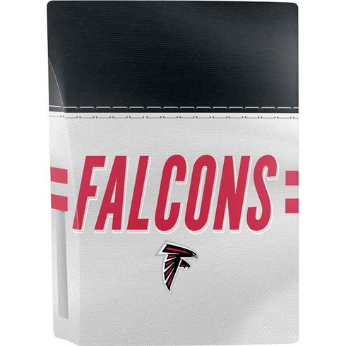 NFL Atlanta Falcons White Striped PS5 Bundle Skin