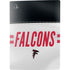 NFL Atlanta Falcons White Striped PS5 Digital Edition Console Skin