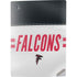 NFL Atlanta Falcons White Striped PS5 Digital Edition Console Skin