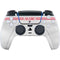 NFL Atlanta Falcons White Striped PS5 Controller Skin