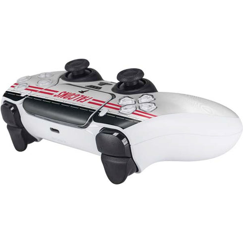 NFL Atlanta Falcons White Striped PS5 Controller Skin