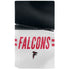 NFL Atlanta Falcons White Striped PS5 Slim Disk Bundle Skin