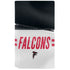 NFL Atlanta Falcons White Striped PS5 Slim Disk Console Skin