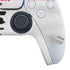 NFL Atlanta Falcons White Striped PS5 Slim Digital Edition Bundle Skin
