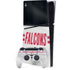 NFL Atlanta Falcons White Striped PS5 Slim Digital Edition Console Skin