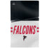 NFL Atlanta Falcons White Striped PS5 Slim Digital Edition Console Skin