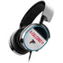 NFL Atlanta Falcons White Striped SteelSeries Arctis 3 Skin