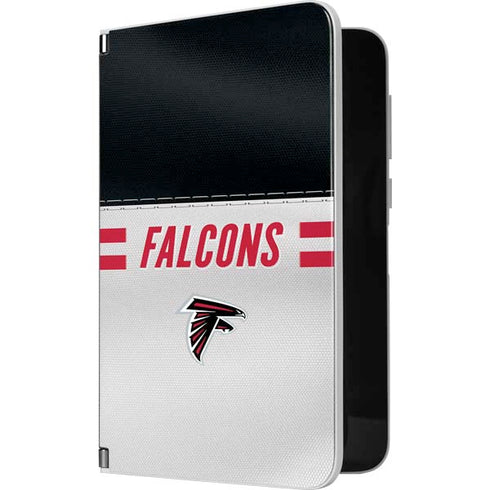 NFL Atlanta Falcons White Striped Surface Duo Skin