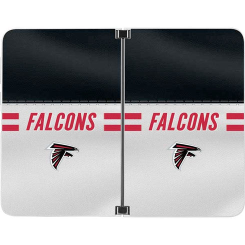 NFL Atlanta Falcons White Striped Surface Duo Skin