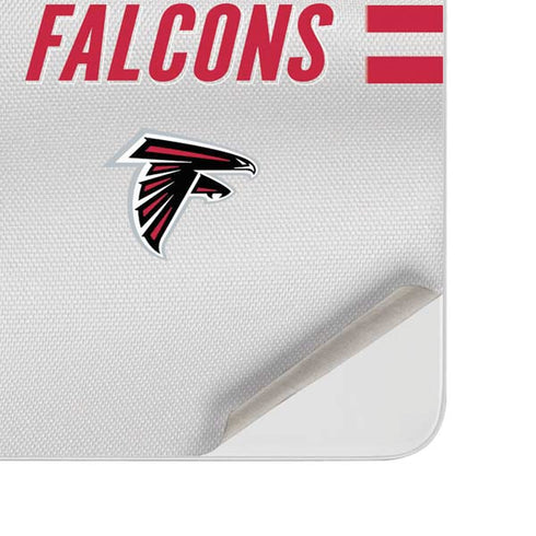 NFL Atlanta Falcons White Striped Surface Duo Skin