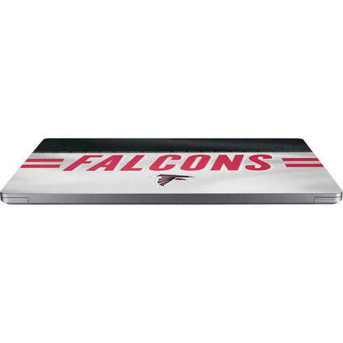 NFL Atlanta Falcons White Striped Surface Laptop 4 15in Skin