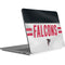 NFL Atlanta Falcons White Striped Surface Laptop Studio Skin
