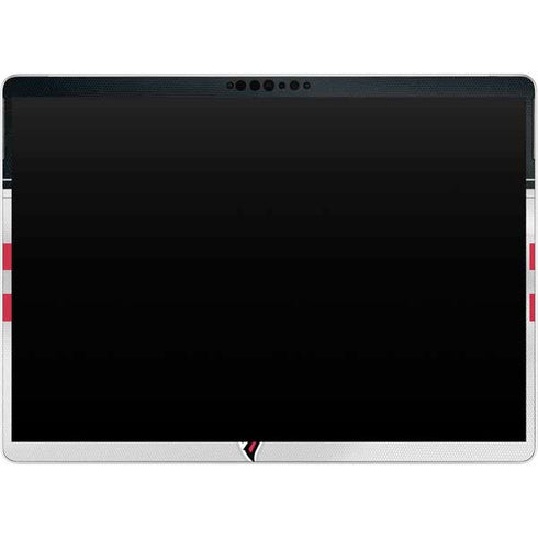 NFL Atlanta Falcons White Striped Surface Pro 8 Skin