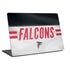 NFL Atlanta Falcons White Striped Universal Laptop 12in (9.8 x 6.8in) Skin
