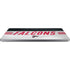 NFL Atlanta Falcons White Striped Universal Laptop 12in (9.8 x 6.8in) Skin