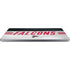 NFL Atlanta Falcons White Striped Universal Laptop 13in (10.6 x 7.6in) Skin