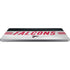 NFL Atlanta Falcons White Striped Universal Laptop 16.6in (13.4 x 9.7in) Skin