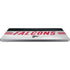 NFL Atlanta Falcons White Striped Universal Laptop 16in (13 x 9.4in) Skin