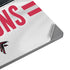 NFL Atlanta Falcons White Striped Universal Laptop 18in (14.6 x 10.6in) Skin
