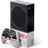 NFL Atlanta Falcons White Striped Xbox Series S Bundle Skin