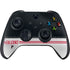 NFL Atlanta Falcons White Striped Xbox Series X Controller Skin