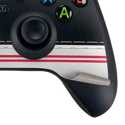 NFL Atlanta Falcons White Striped Xbox Series X Controller Skin