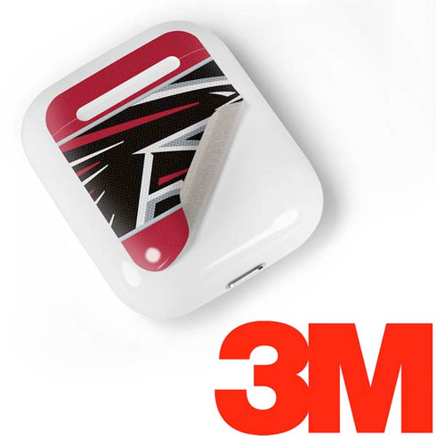 NFL Atlanta Falcons Zone Block Apple AirPods Skin