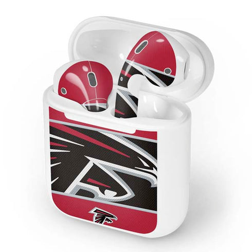 NFL Atlanta Falcons Zone Block Apple AirPods Skin