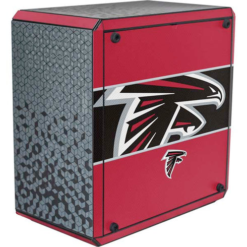 NFL Atlanta Falcons Zone Block Cooler Master MasterBox Q300L Mini Tower Skin