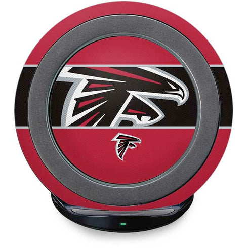 NFL Atlanta Falcons Zone Block Fast Charge Wireless Charging Stand Skin
