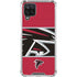 NFL Atlanta Falcons Zone Block Galaxy A12 Clear Case