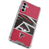 NFL Atlanta Falcons Zone Block Galaxy A13 5G Clear Case