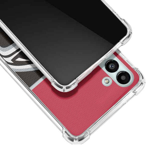 NFL Atlanta Falcons Zone Block Galaxy A13 5G Clear Case
